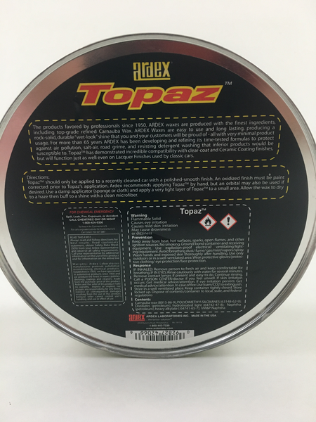 Past Wax - Ardex Topaz Wax 4206 - w/Hybrid Sealants and UV