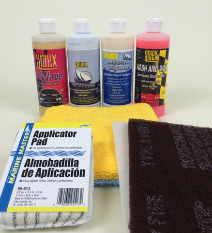 Boat Detailing Kit 16oz For Smaller Boats, RVs and PWCs