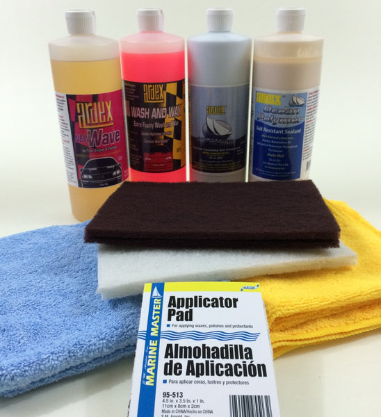 Boat Detailing Kit 32oz For Mid Size Boats And RVs