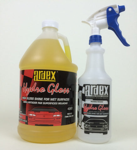 Ardex Hydro Gloss Gal. - Car Detailing, Protective, One Step Clean and Shine Wet or Dry