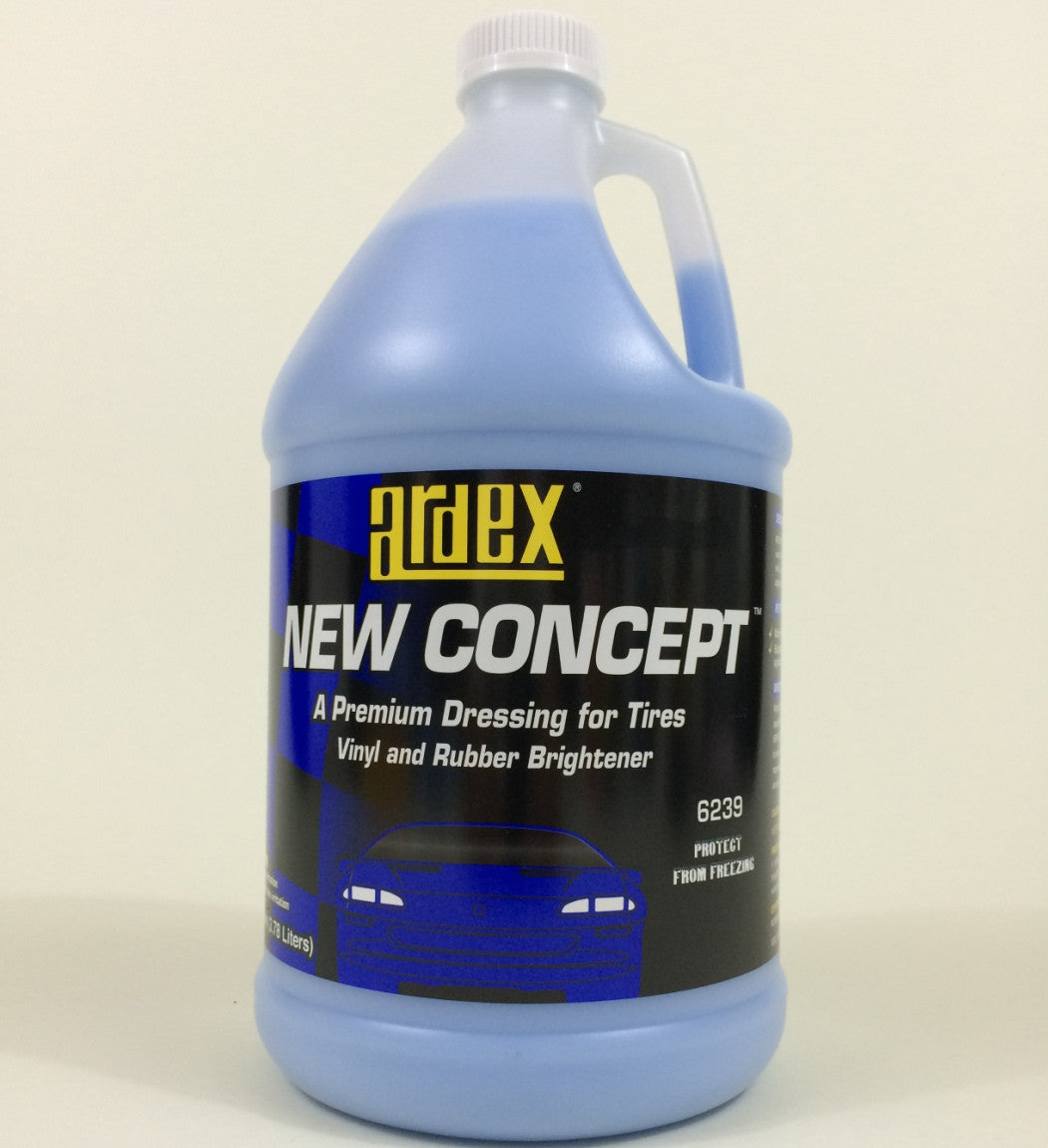 Tire Shine-Vinyl-Rubber Dressing Ardex New Concept – Ardex Automotive and  Marine Detailing Supply, Factory Authorized Distributor