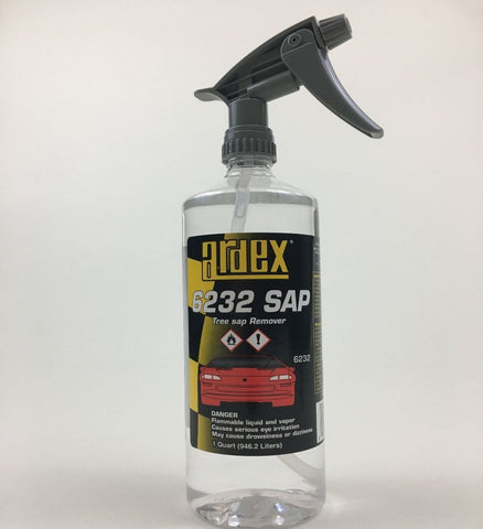 Tree Sap Remover - Ardex Sap Remover 6232 Qt.