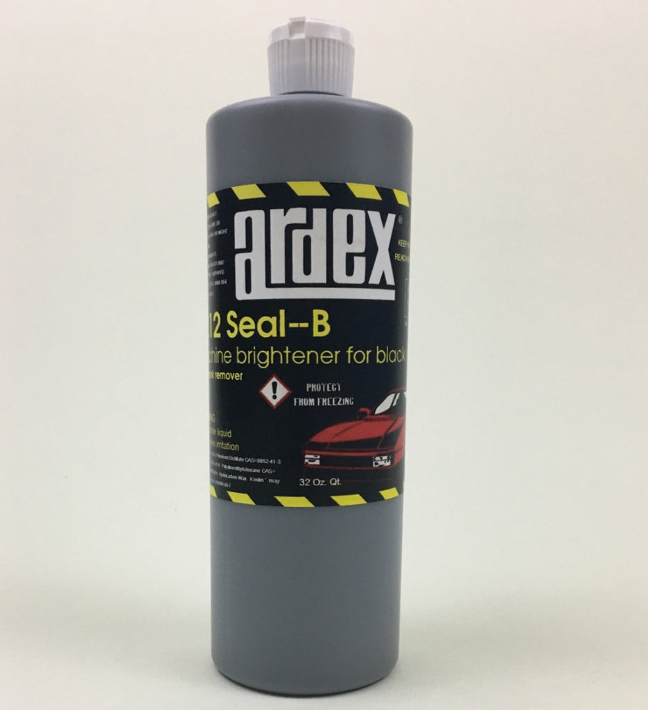 Ardex Seal-B - Clear Coat Restorer, Brightener For Black and Dark Color Cars 32 oz.