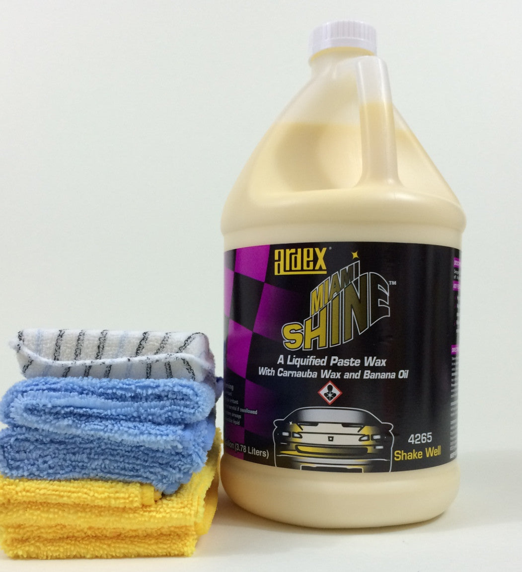 Ardex Miami Shine: Carnauba & Banana Oil Liquid Paste Wax – Ardex