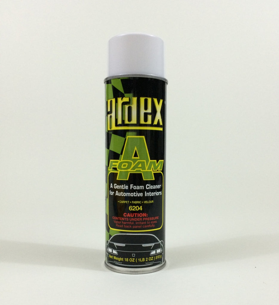 car car interior detailing Ardex A-Foam carpet fabric cleaner