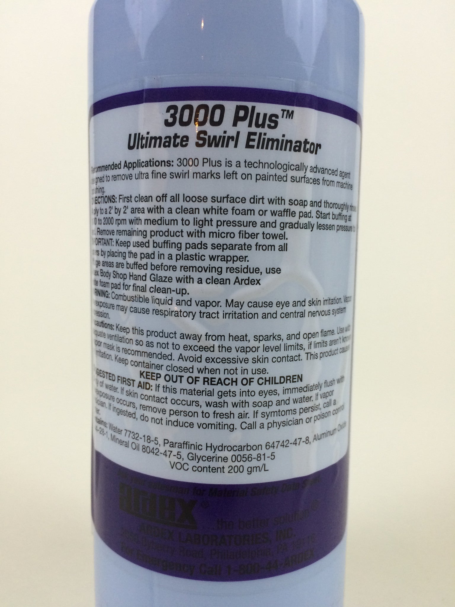 Ardex 3000 Plus Swirl Mark Eliminator – Ardex Automotive and
